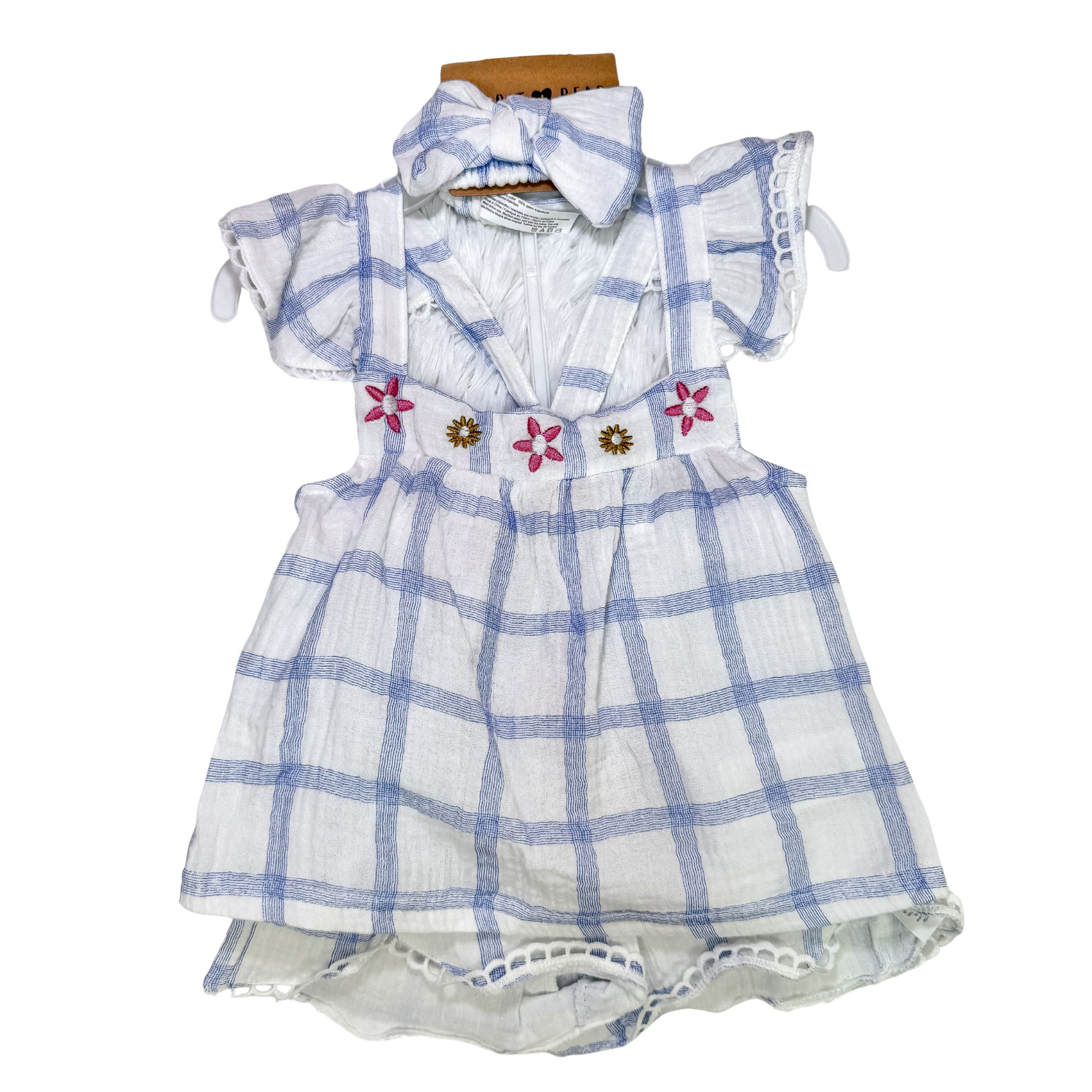 Millie Girl 3 Piece Baby Doll Set - Blue (GS10)