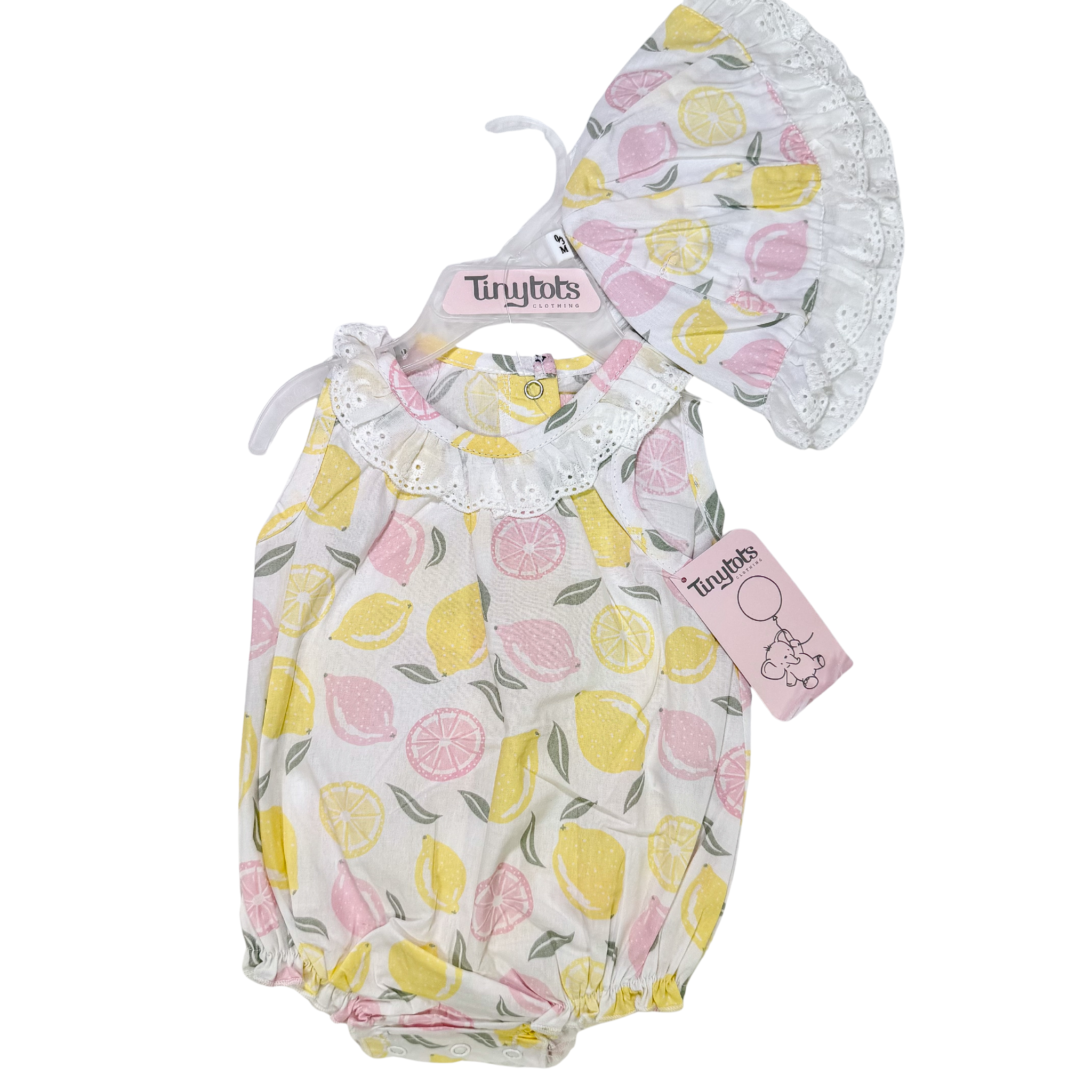 Amelia 2 Piece Jumper Set - Lemon (GS14)