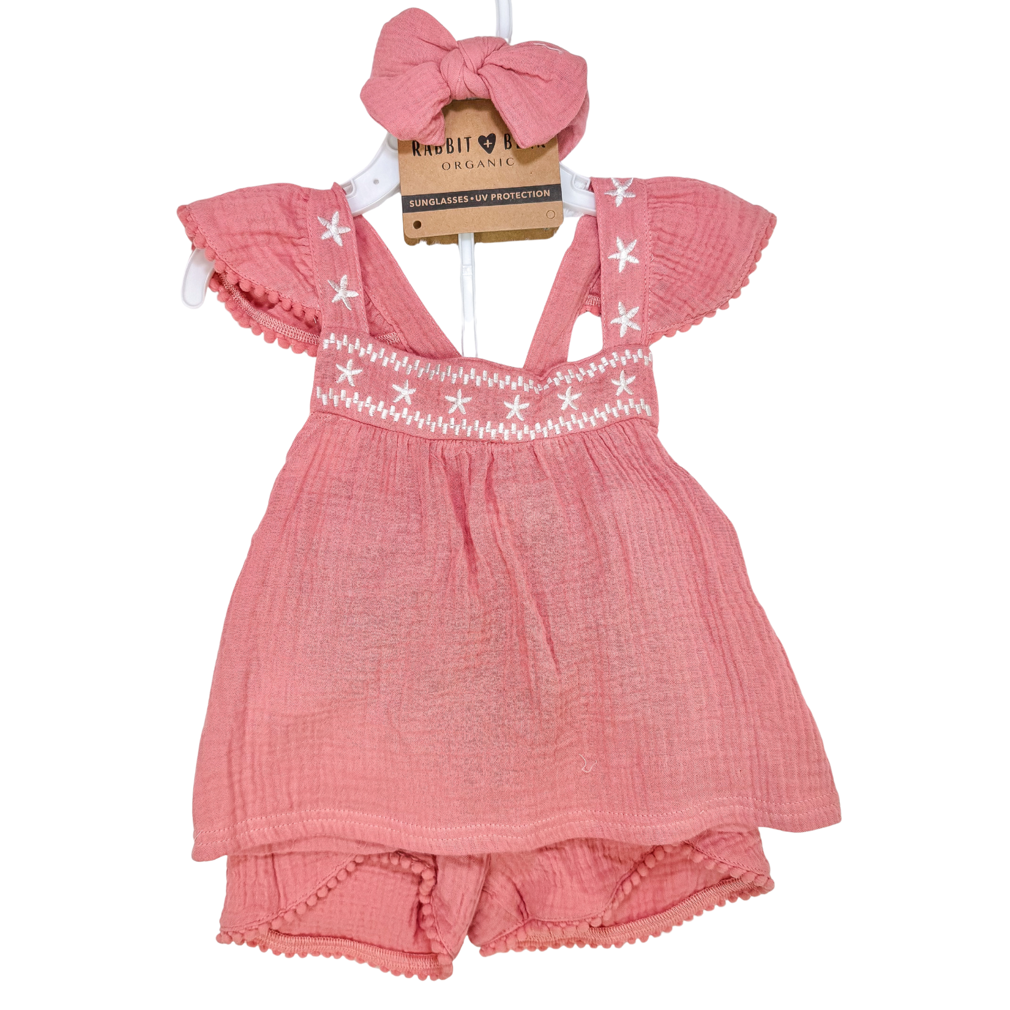 Millie Girl 3 Piece Baby Doll Set - Dark Pink (GS8)