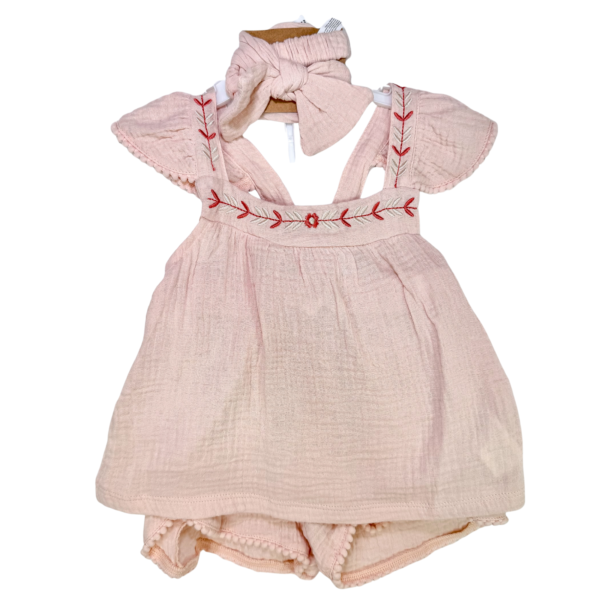 Millie Girl 3 Piece Baby Doll Set - Light Pink (GS9)