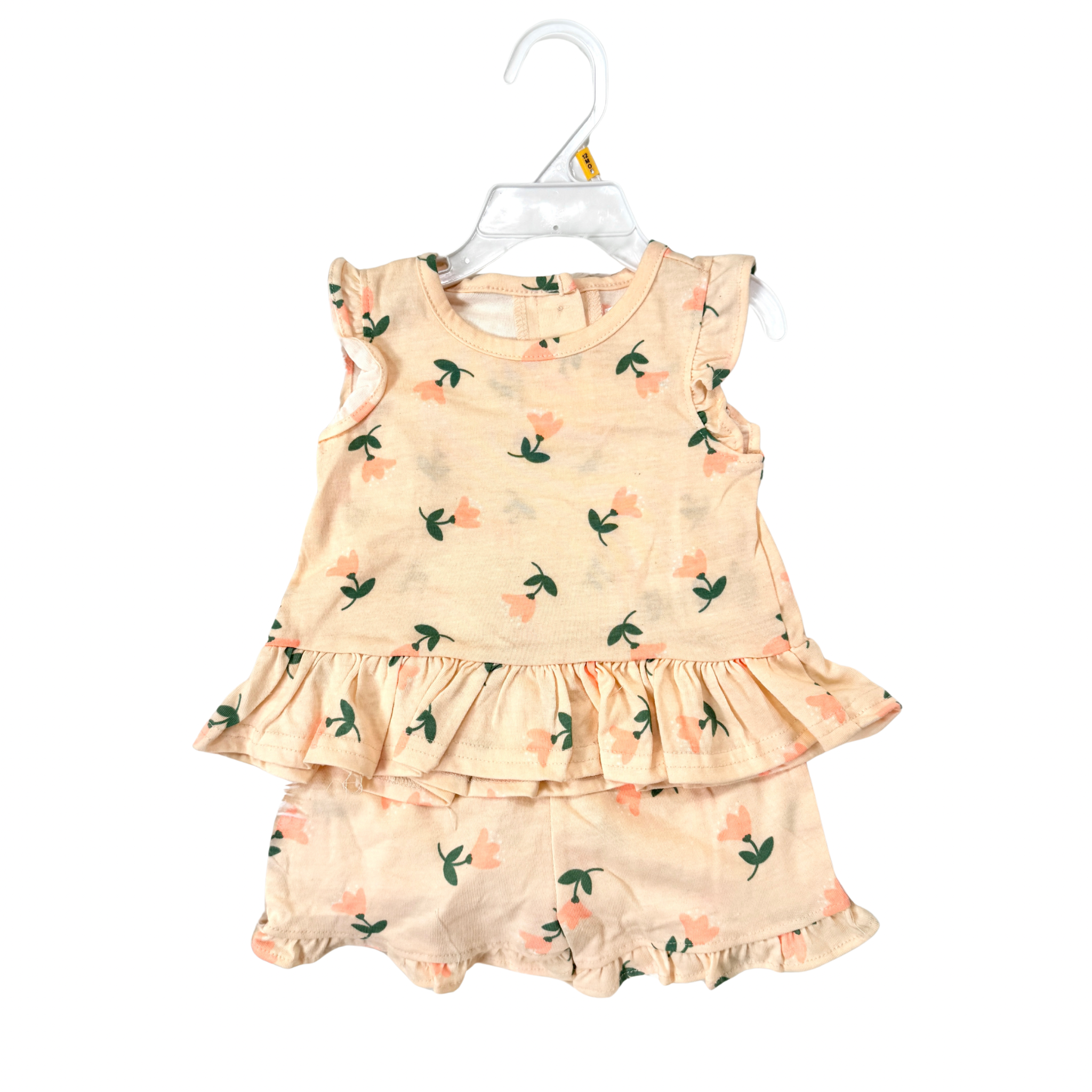 Riley 2 Piece Baby Girl Play Set - Peach (GS76)