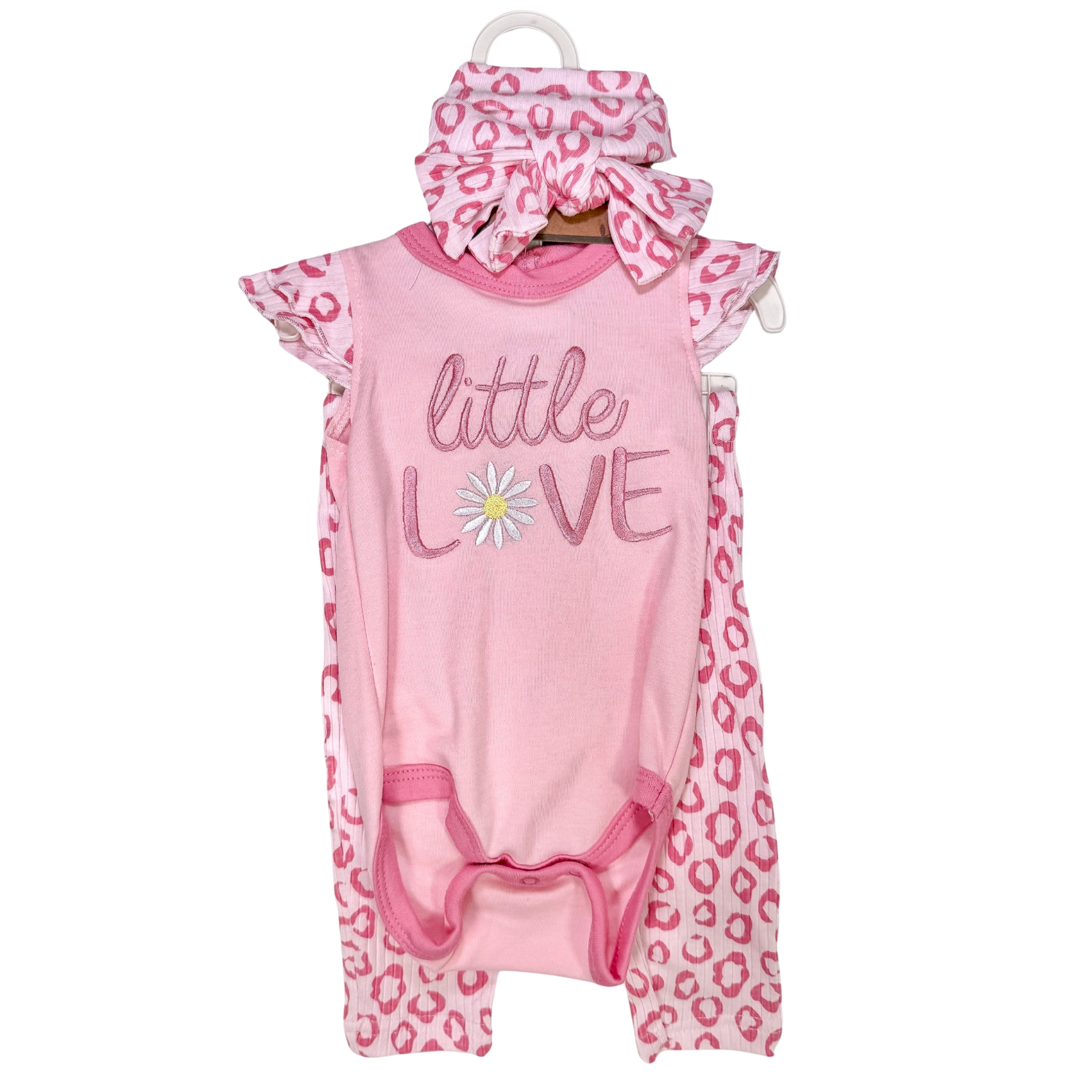 Aria 3 Piece Romper Set - Little Love (GS23)