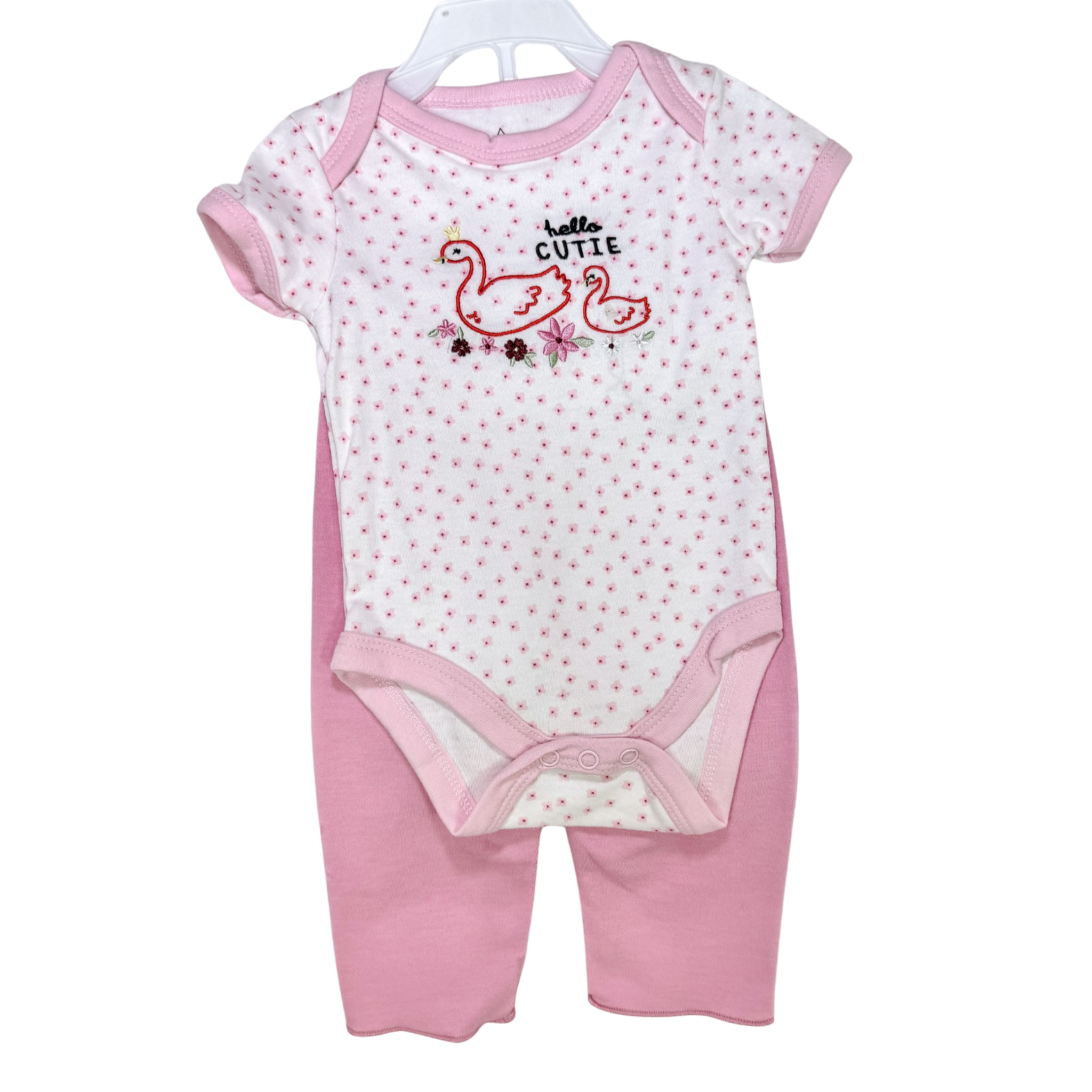 Swan 2 Piece Romper Set (GS28)