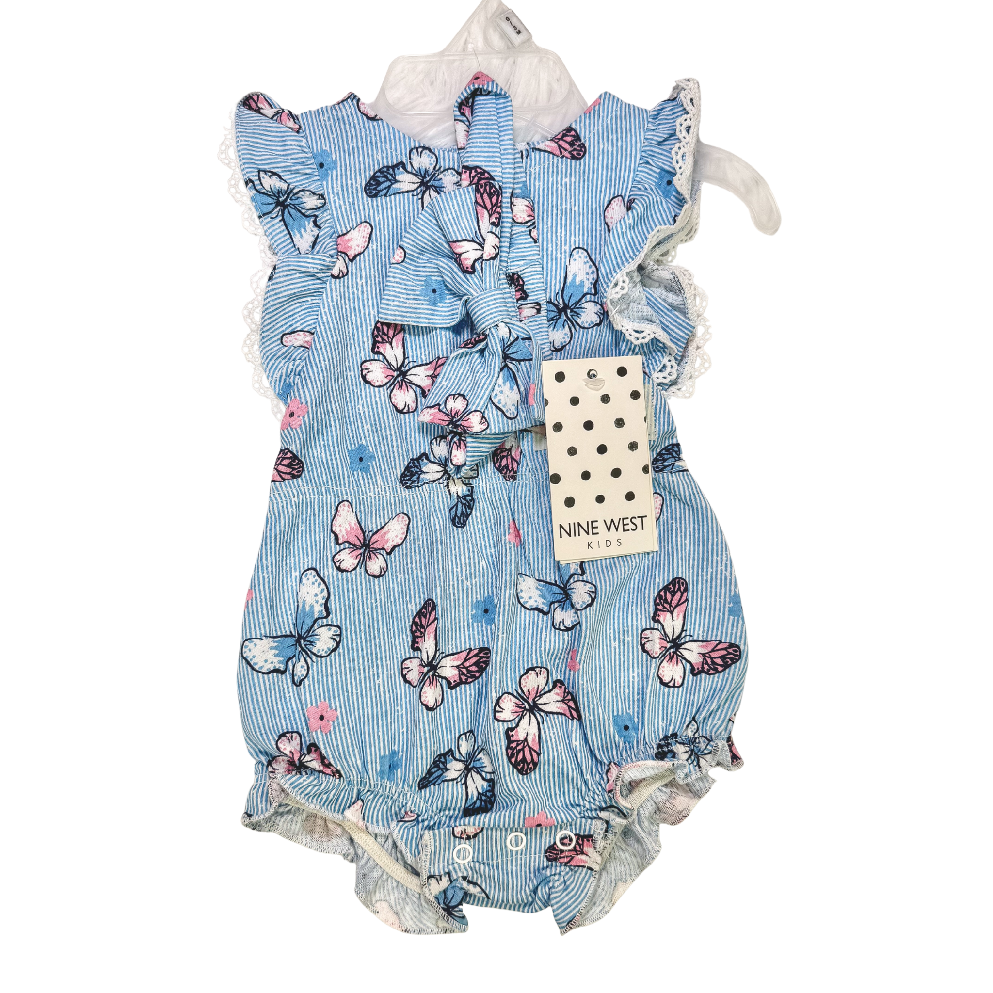 Nova 2 Piece Girl Jumper Set - Butterflies (GS47)
