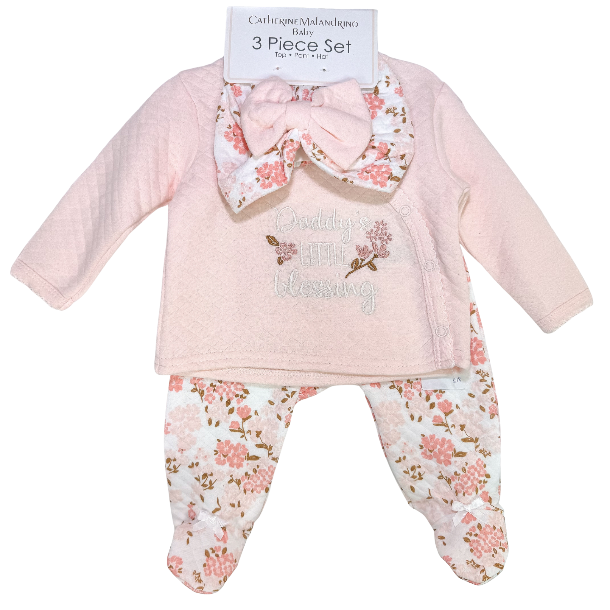 Nola 3 Piece Girl Set - Floral (GS54)